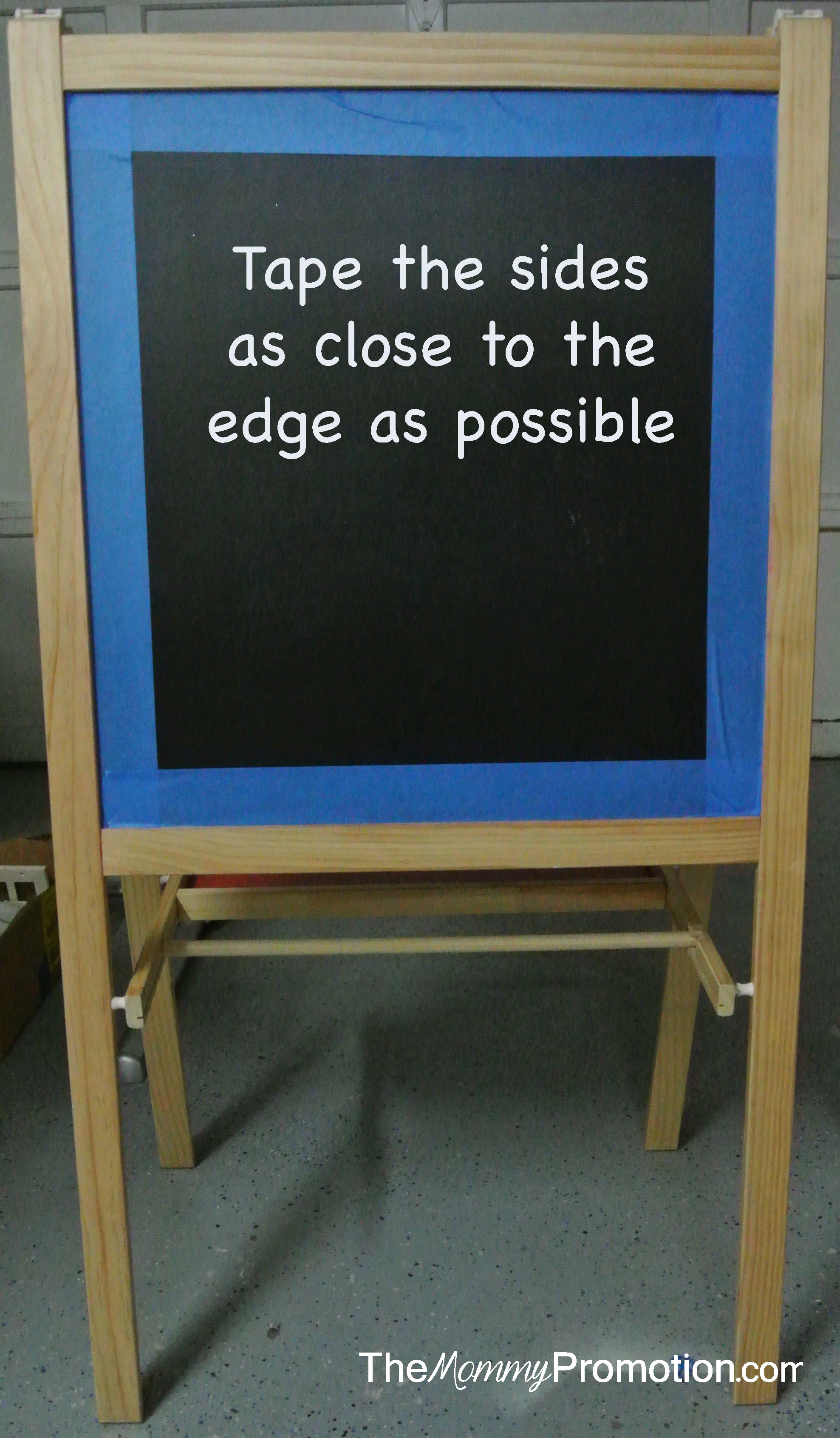 Ikea Hack _ MALA Easel _ Chalkboard Paint _ The Mommy promotion
